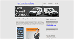Desktop Screenshot of fordtransitconnectcamper.com