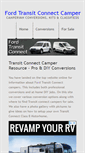 Mobile Screenshot of fordtransitconnectcamper.com